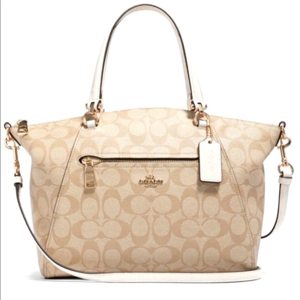 SOLD-COACH Signature Canvas Crossbody